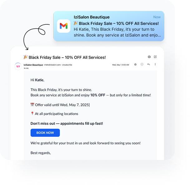 Keep clients coming back — automatically
